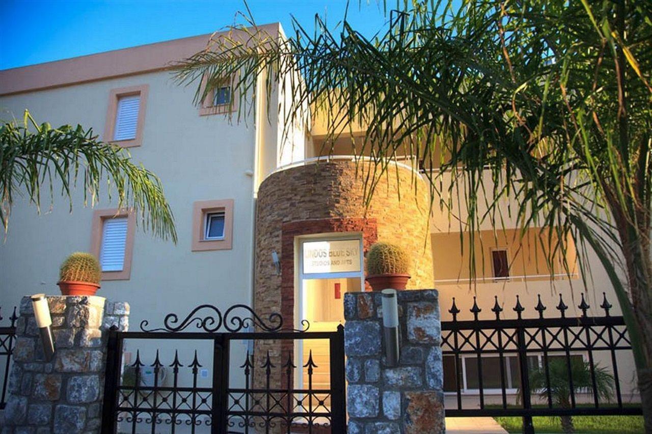 Aparthotel Lindos Blue Sky Zewnętrze zdjęcie
