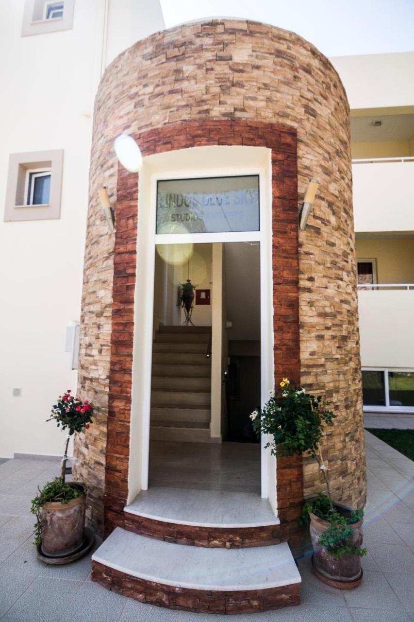 Aparthotel Lindos Blue Sky Zewnętrze zdjęcie